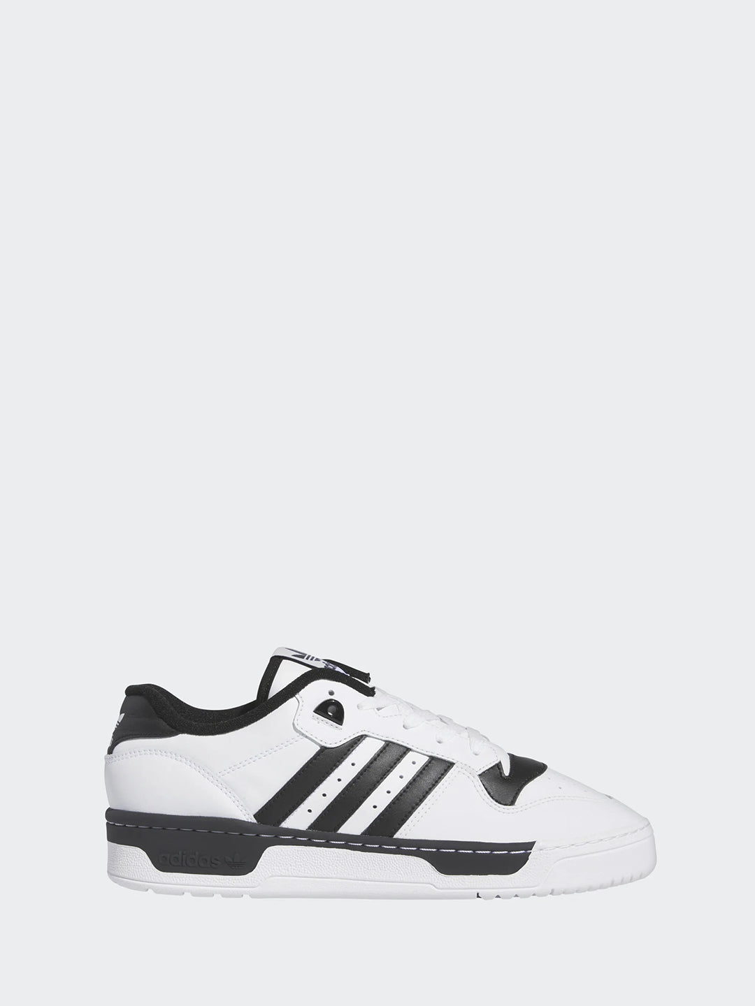 Adidas Rivarly Low sneakers bianco e nero in pelle