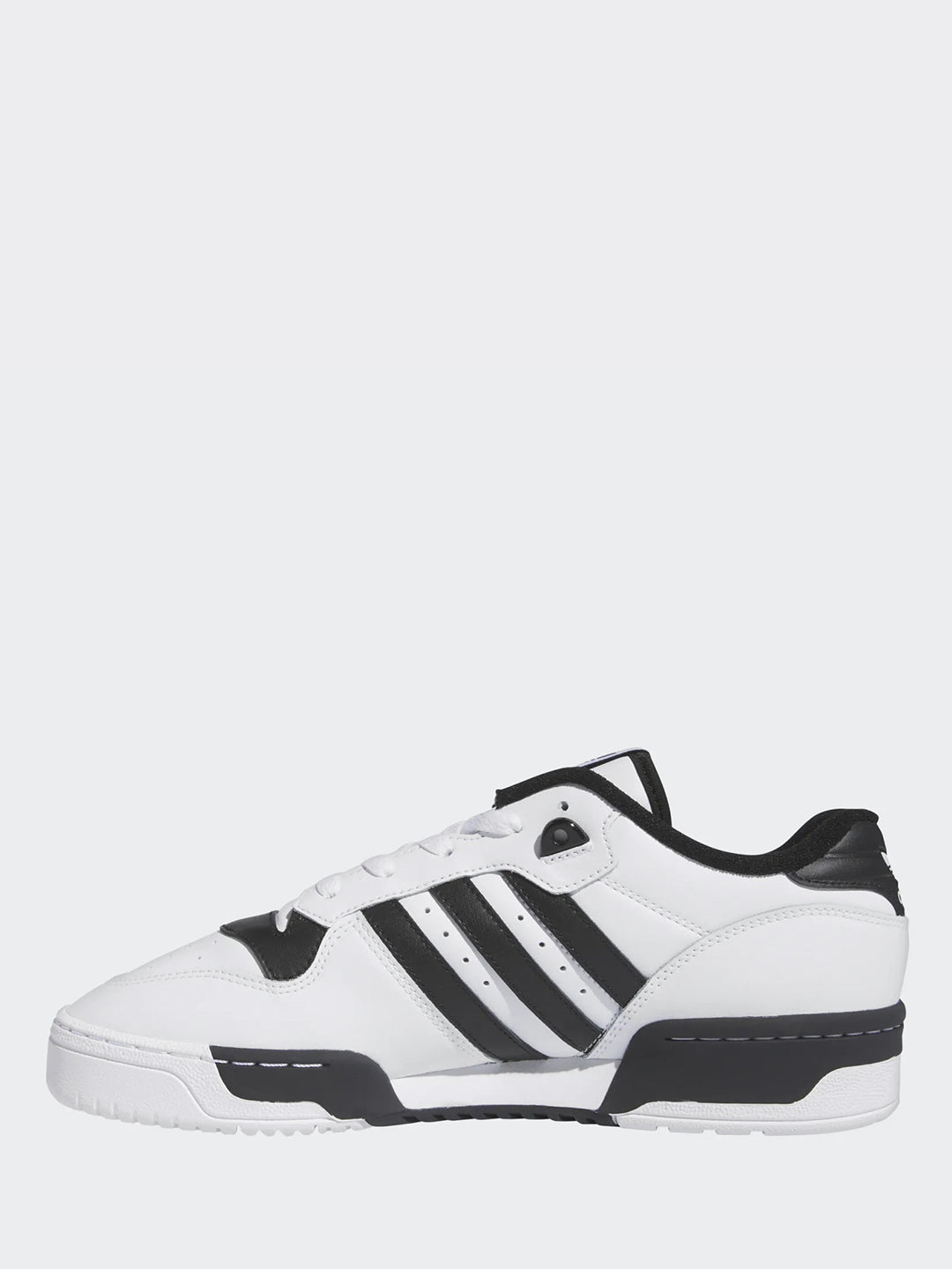 Adidas Rivarly Low sneakers bianco e nero in pelle