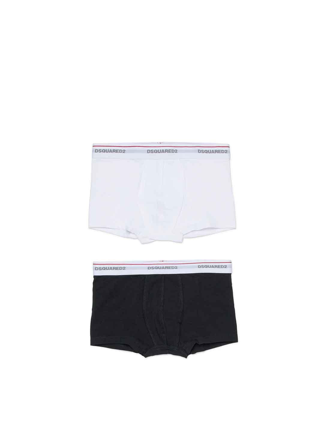 Dsquared 2 boxer kids multicolor set da 2 pezzi