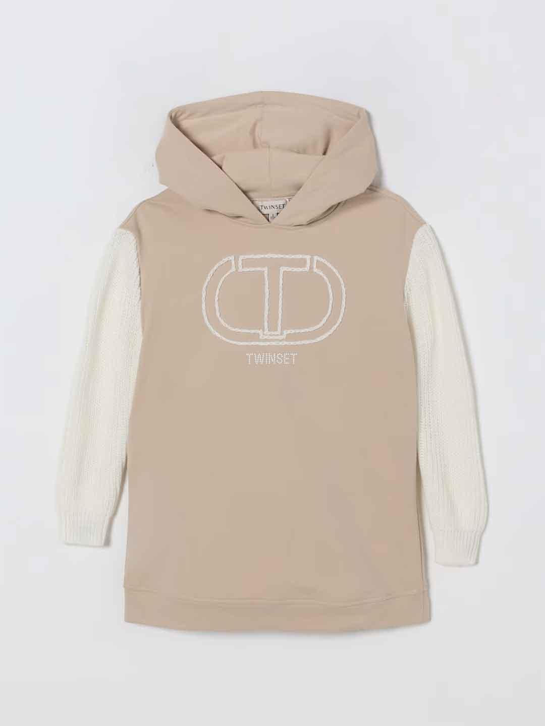 Twinset abito kids beige