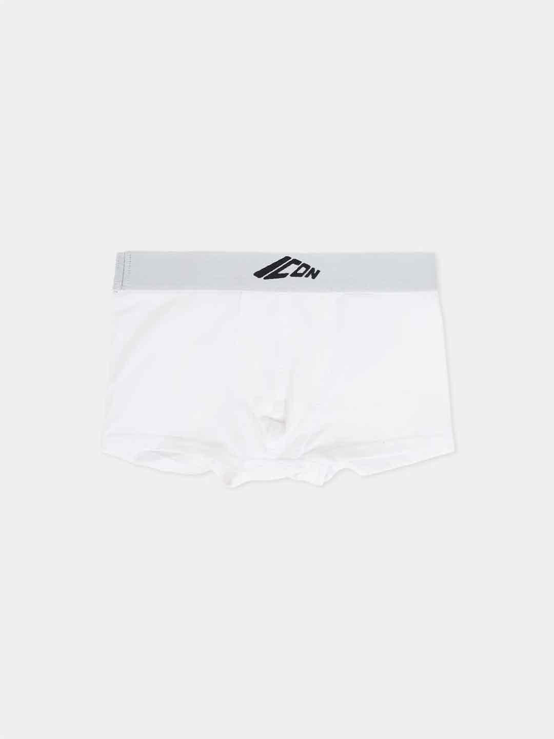 Dsquared 2 boxer kids bianco Icon