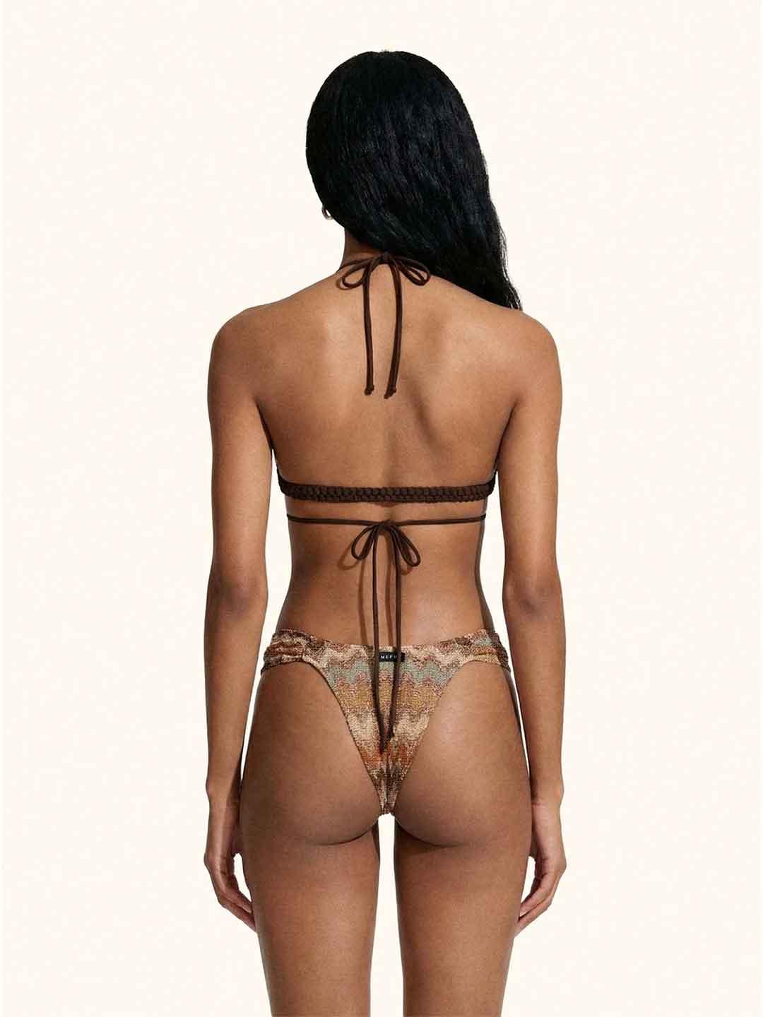 Me Fui costume marrone a triangolo