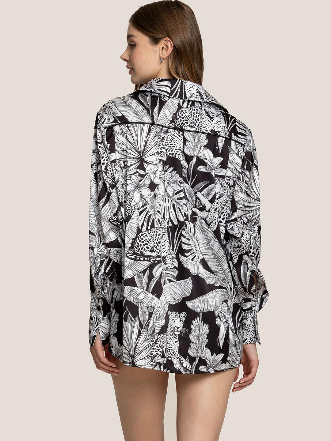 4Giveness Black & White camicia nero