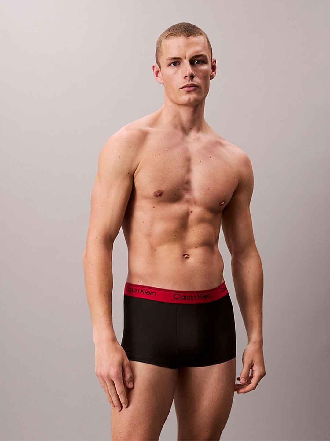 Calvin Klein slip rosso set da 3 pezzi