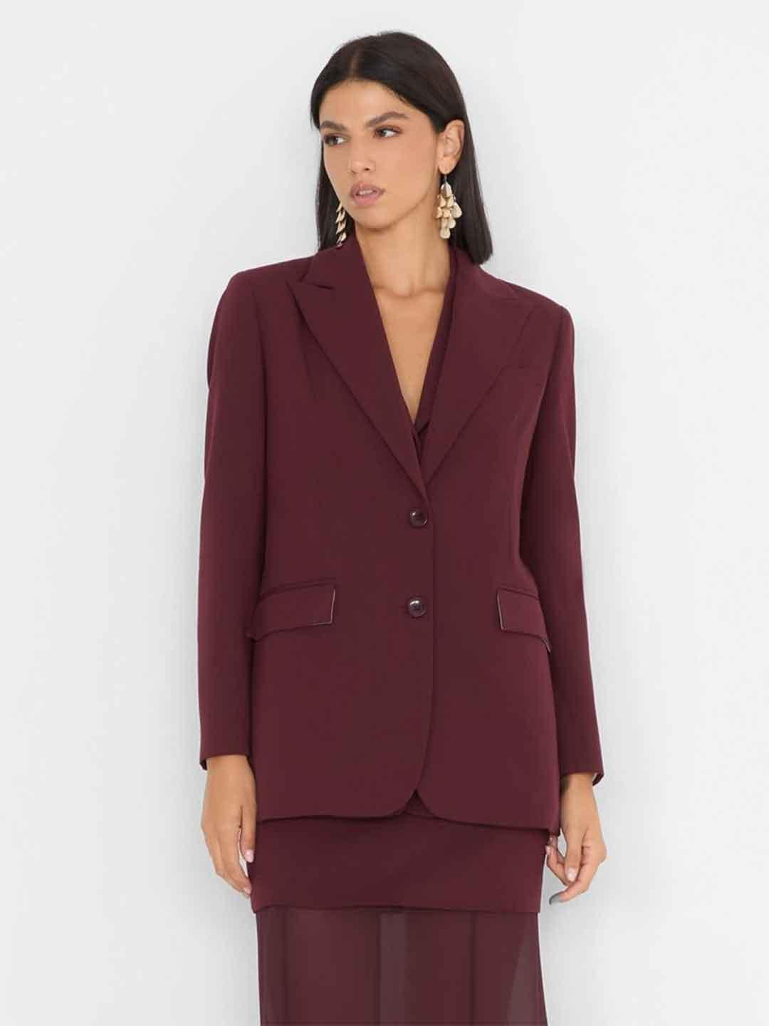 Silence Cormo giacca bodeaux