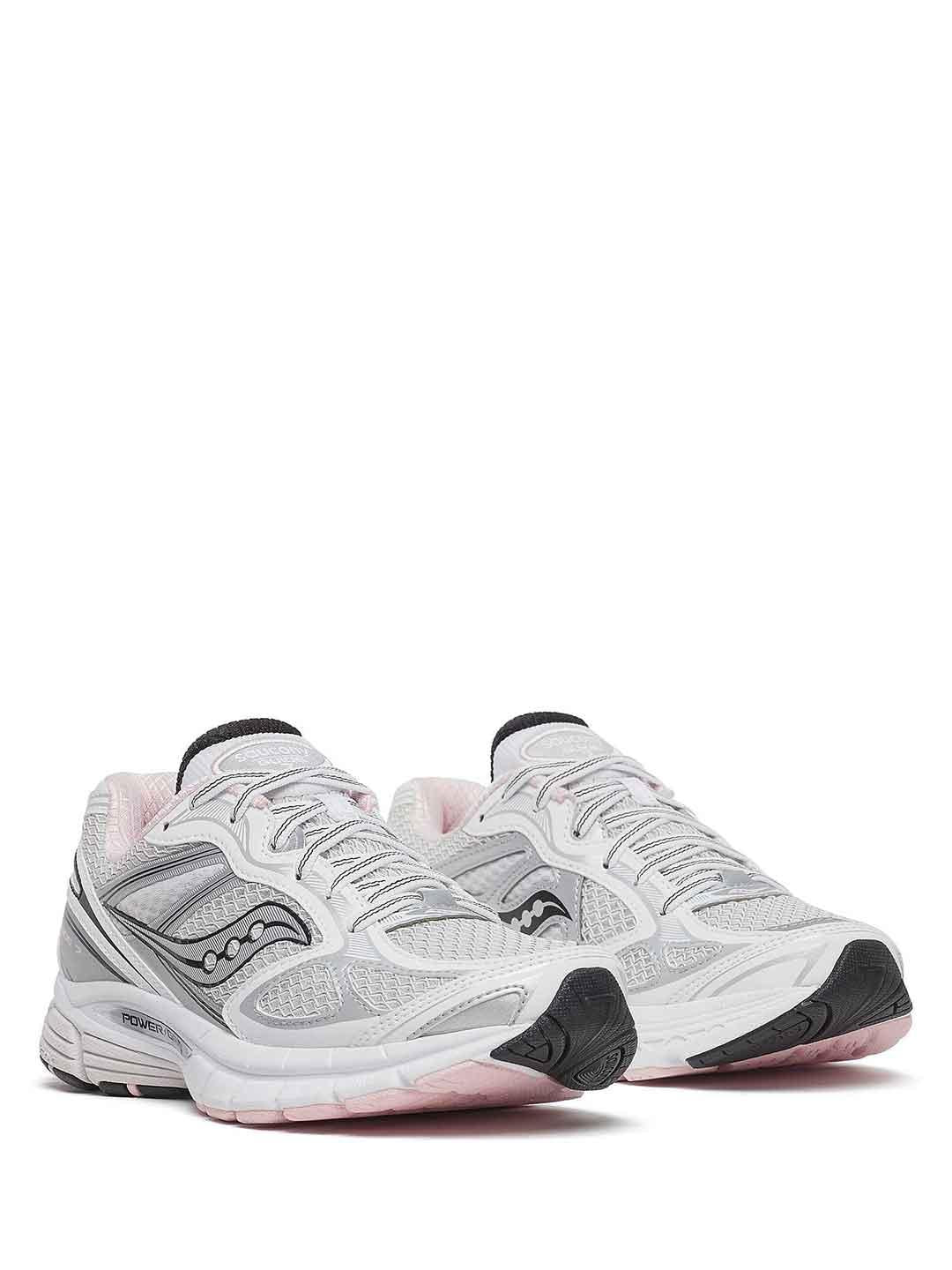 Saucony Progrid Guide 7 sneakers bianco e rosa