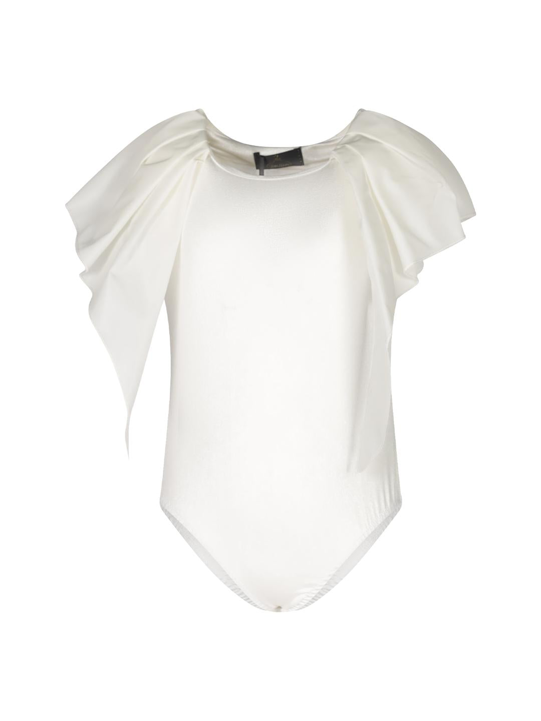 Fun & Fun body kids bianco con volant