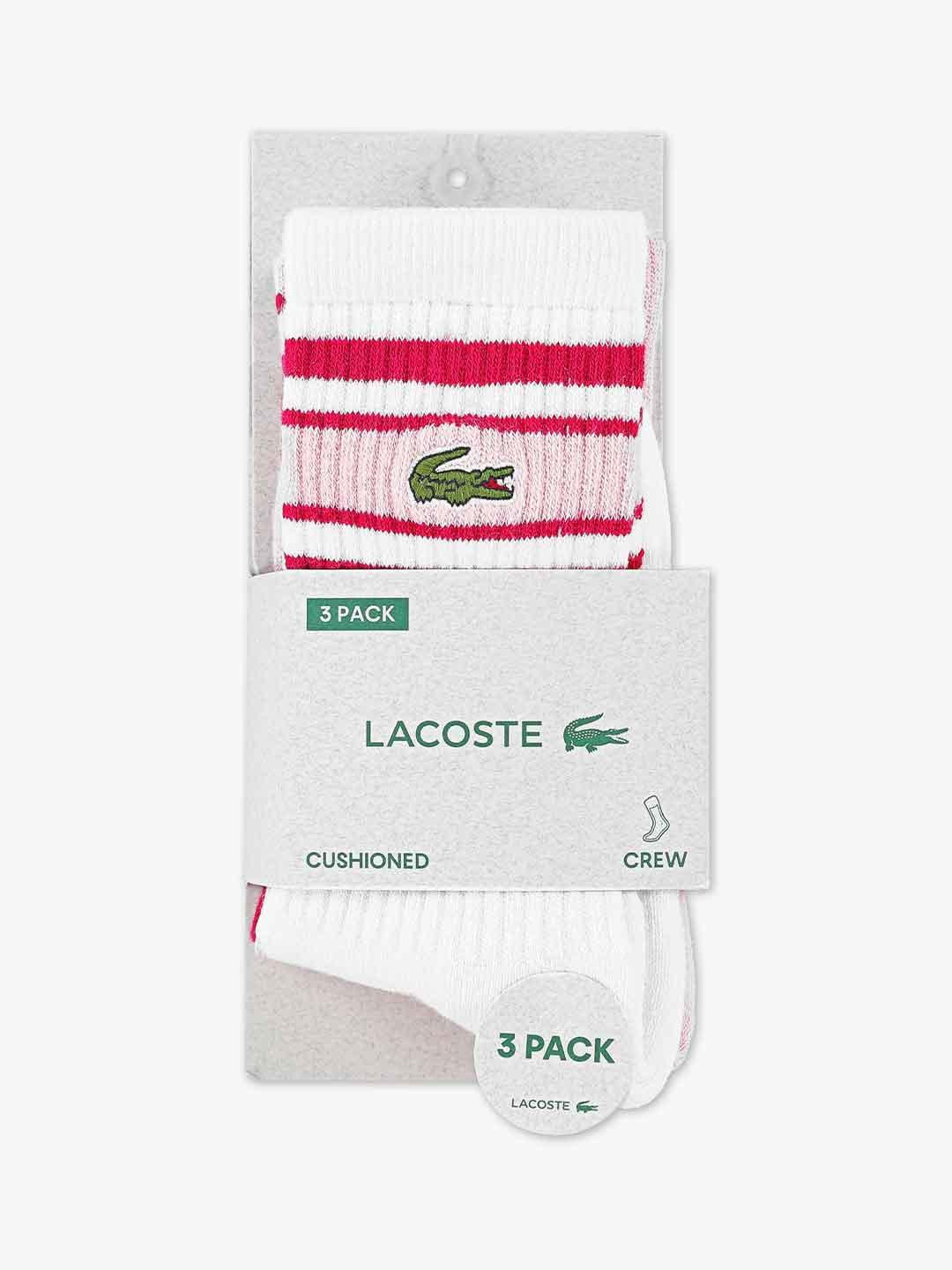 Lacoste calzini kids multicolor  set da 3 paia