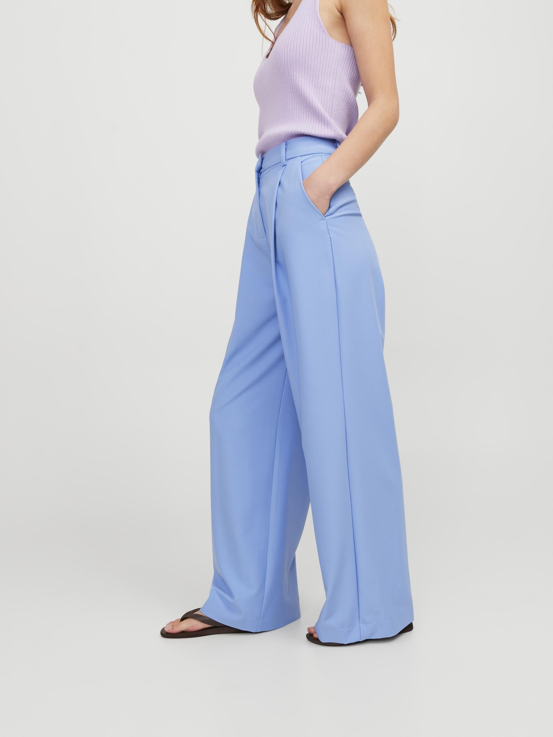 JJXX Ellis pantaloni celeste wide