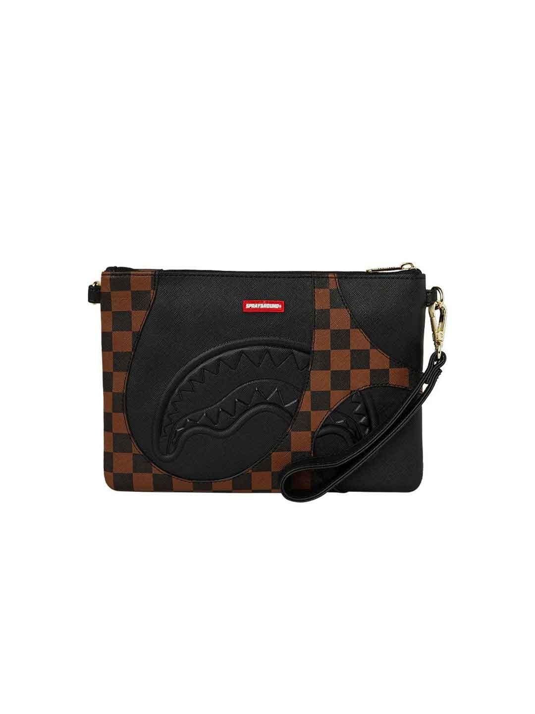 Sprayground Jetstream Brown pochette marrone