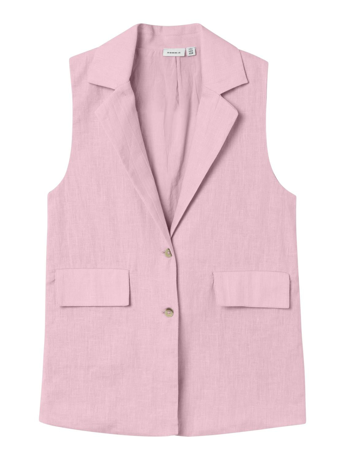 Name It gilet kids rosa basic