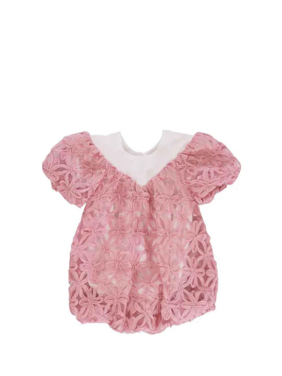 Coco' et Mama' Mimosa Baby abito kids rosa