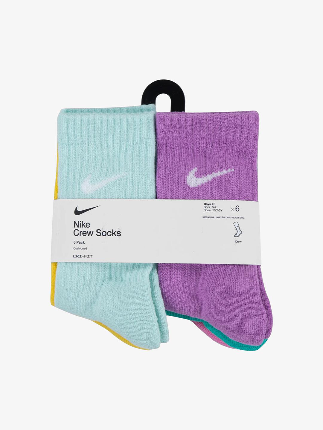 Nike calzini kids multicolor set da 6 paia