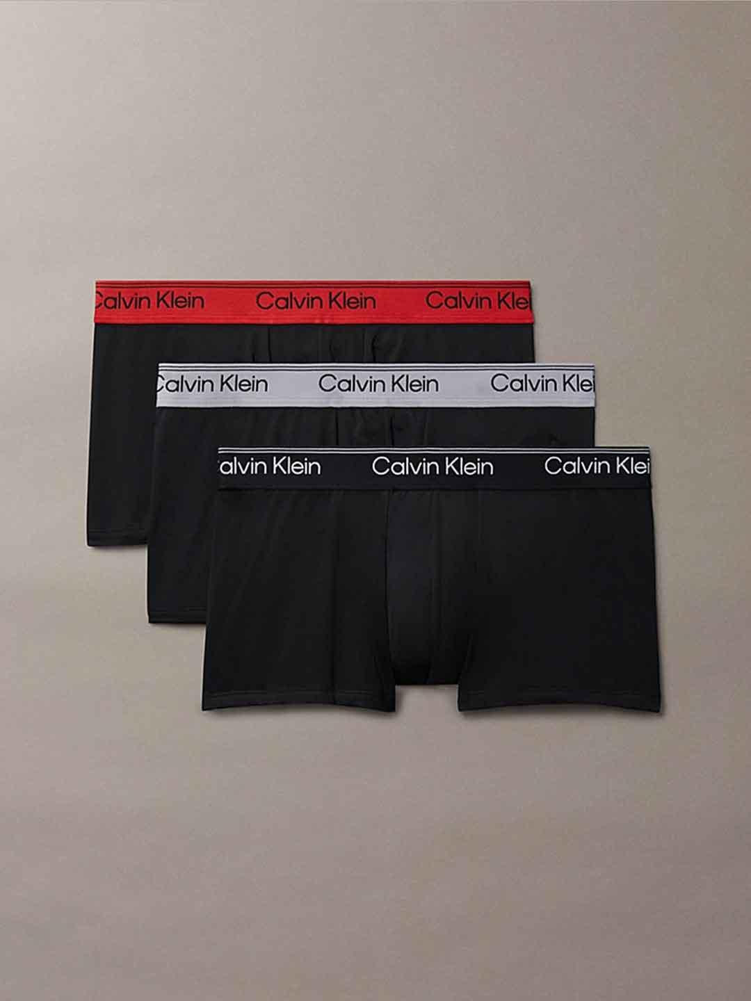 Calvin Klein slip rosso set da 3 pezzi