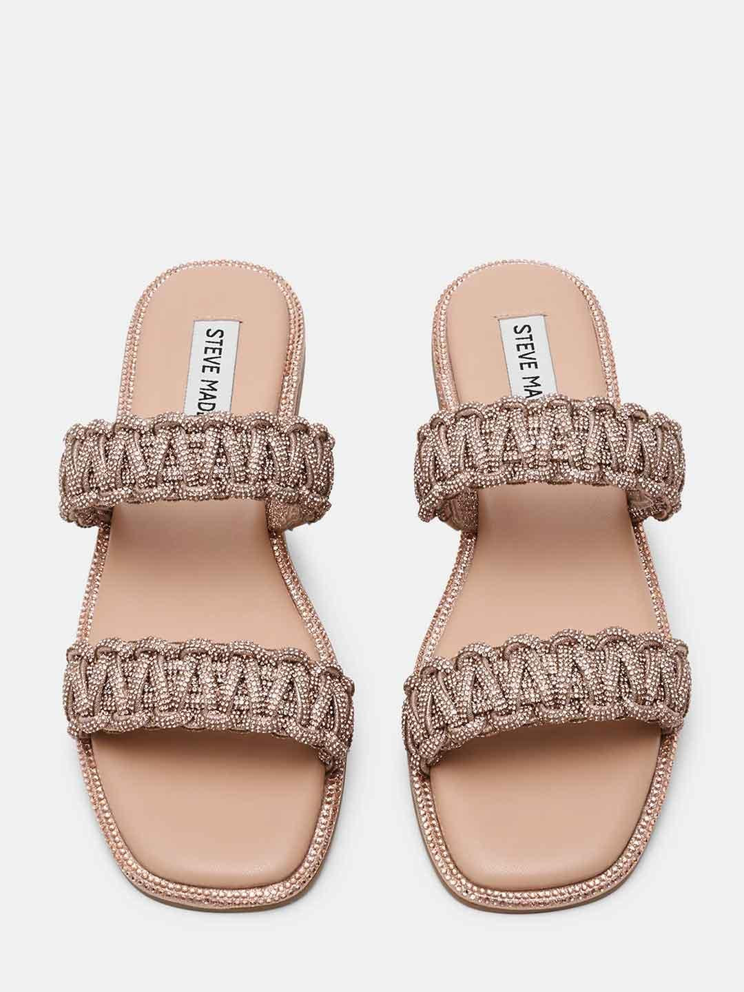 Steve Madden Nyssa sandali oro con strass