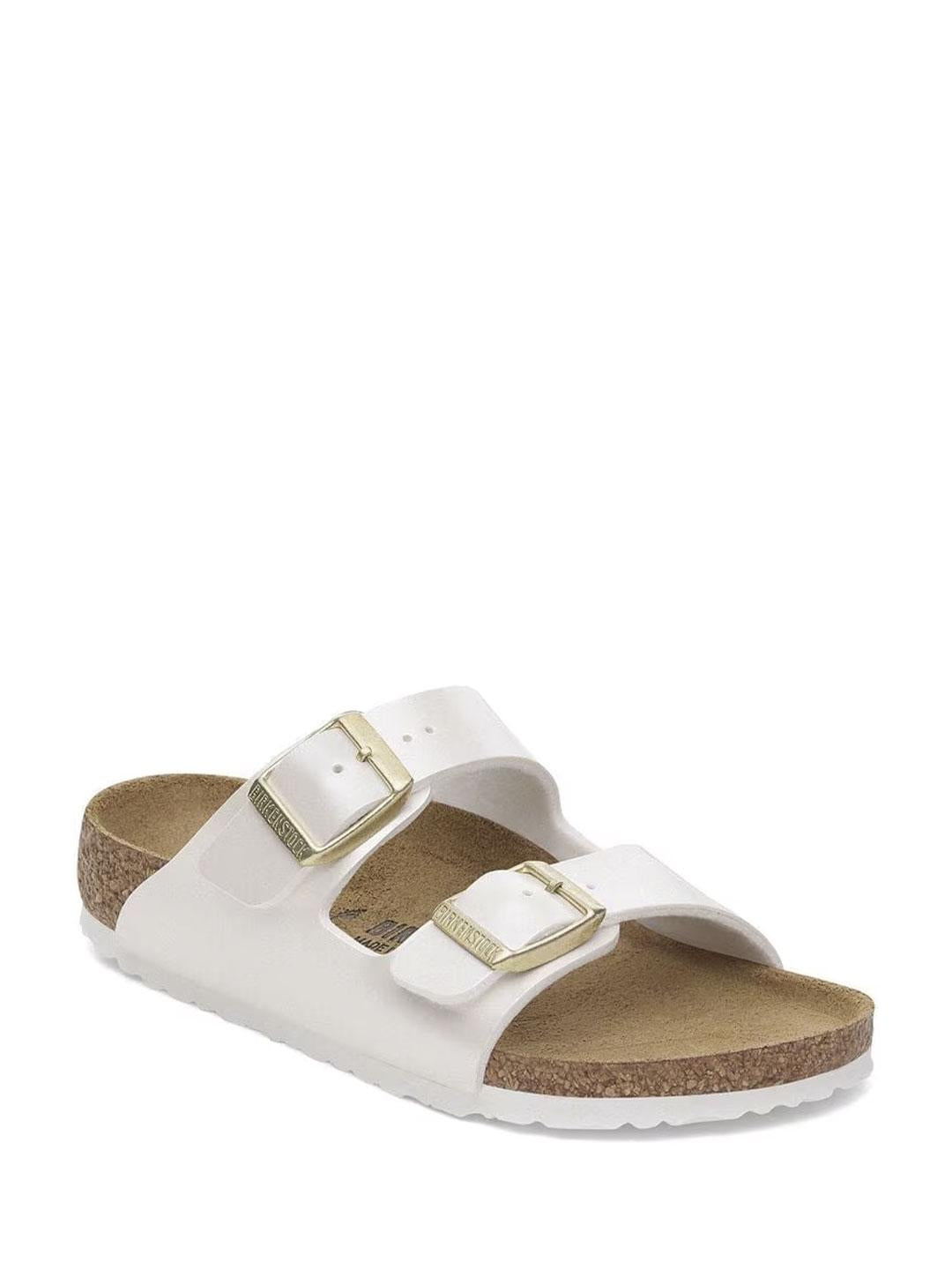 Birkenstock Arizona sandali kids bianco perlato