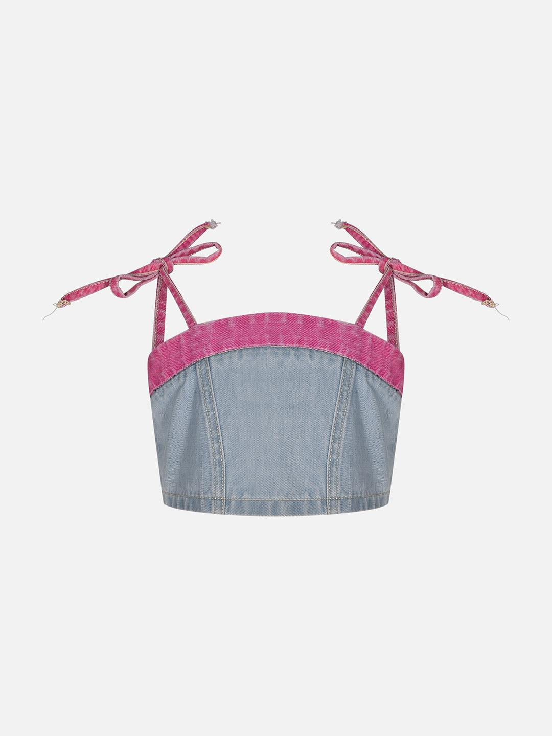 Marc Ellis top kids in jeans crop