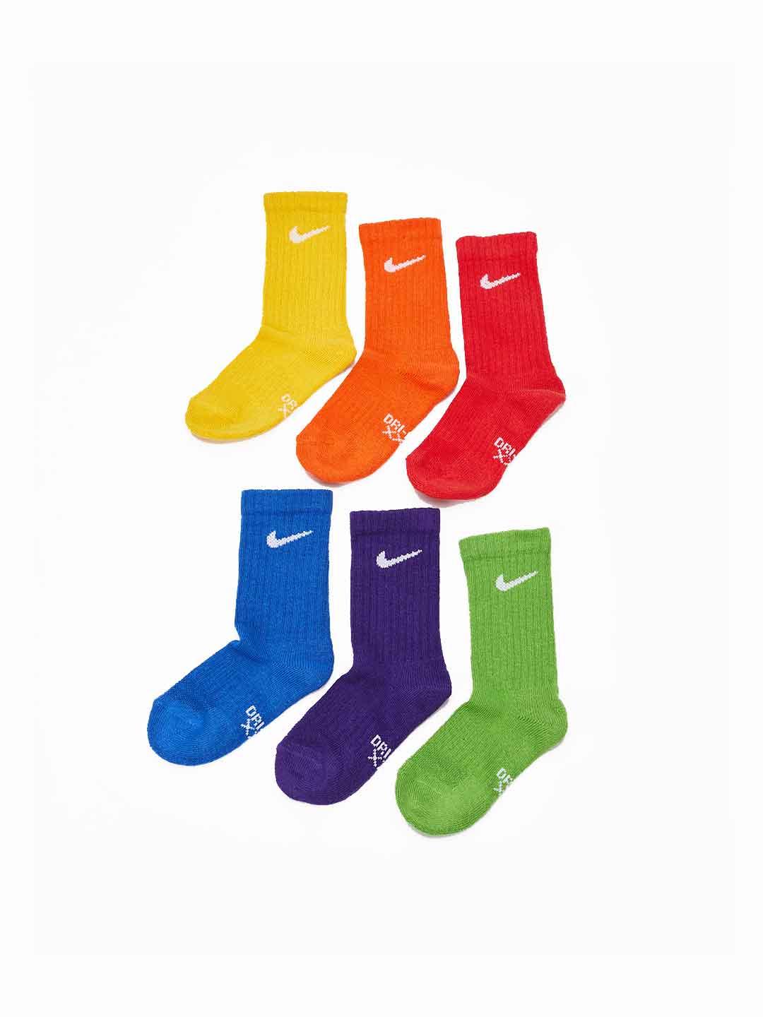 Nike calzini kids multicolor set da 6 paia
