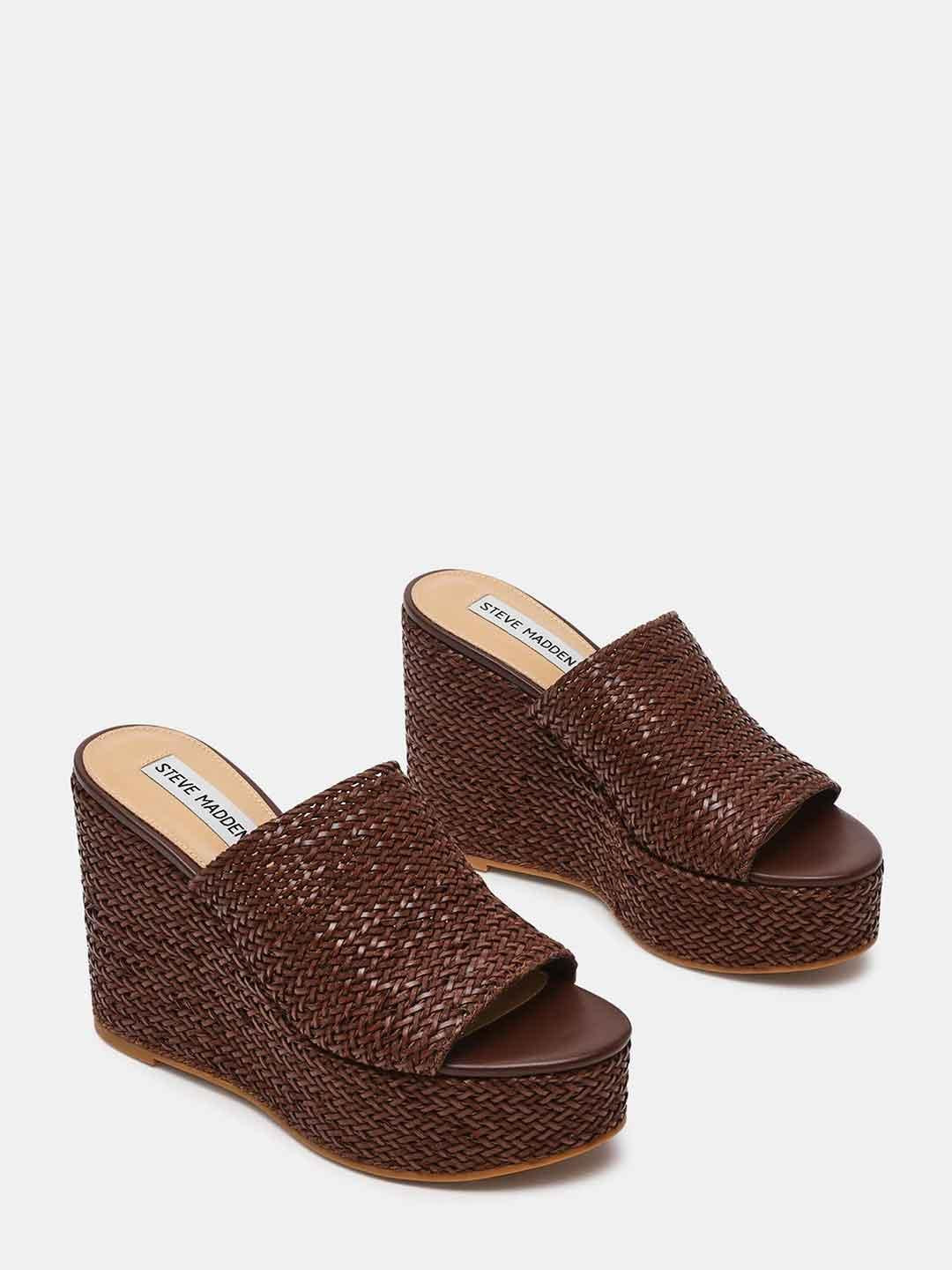 Steve Madden Cassi sabot marrone