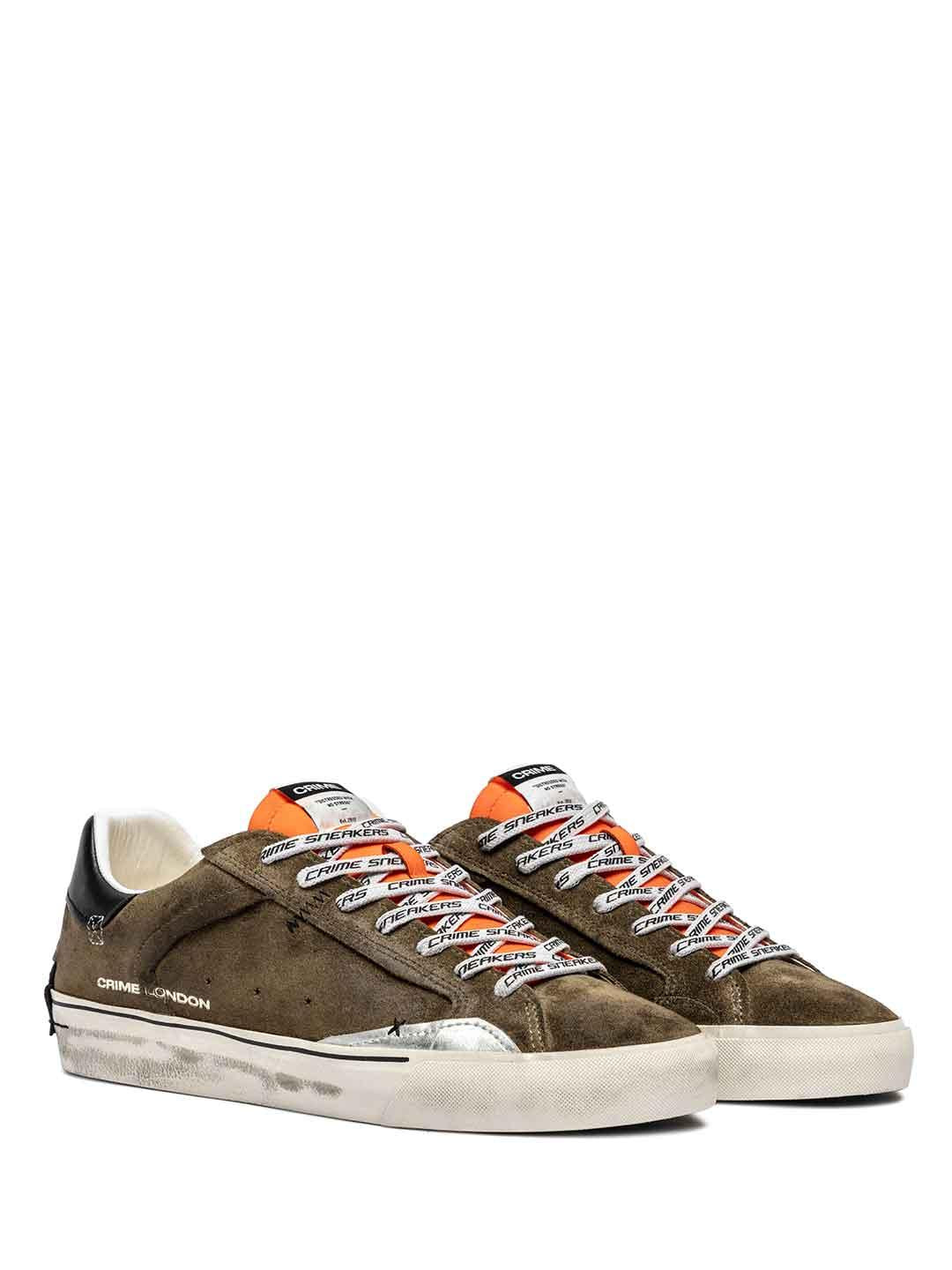 Crime Deconstructed sneakers verde