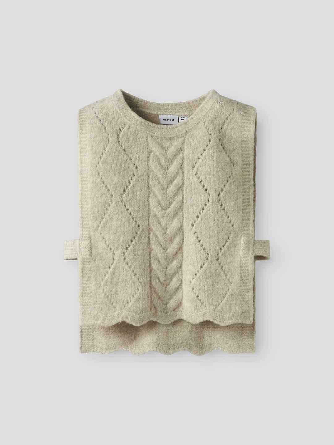 Name It gilet kids panna in maglia