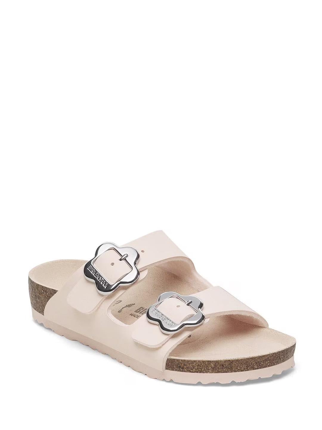 Birkenstock Arizona Flower Buckle sandali kids rosa