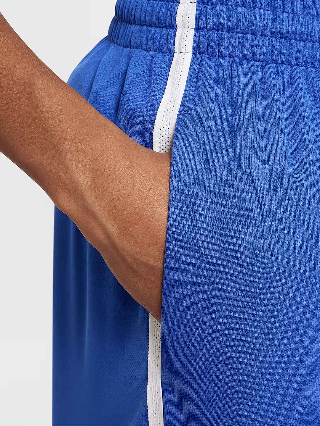 Nike bermuda kids celeste con logo