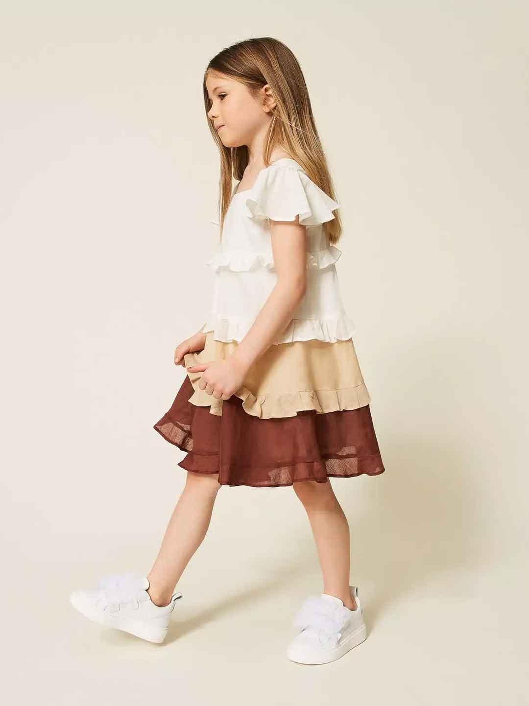 Twinset abito kids multicolor