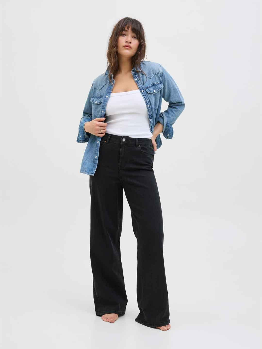 JJXX  Tokyo jeans nero wide fit