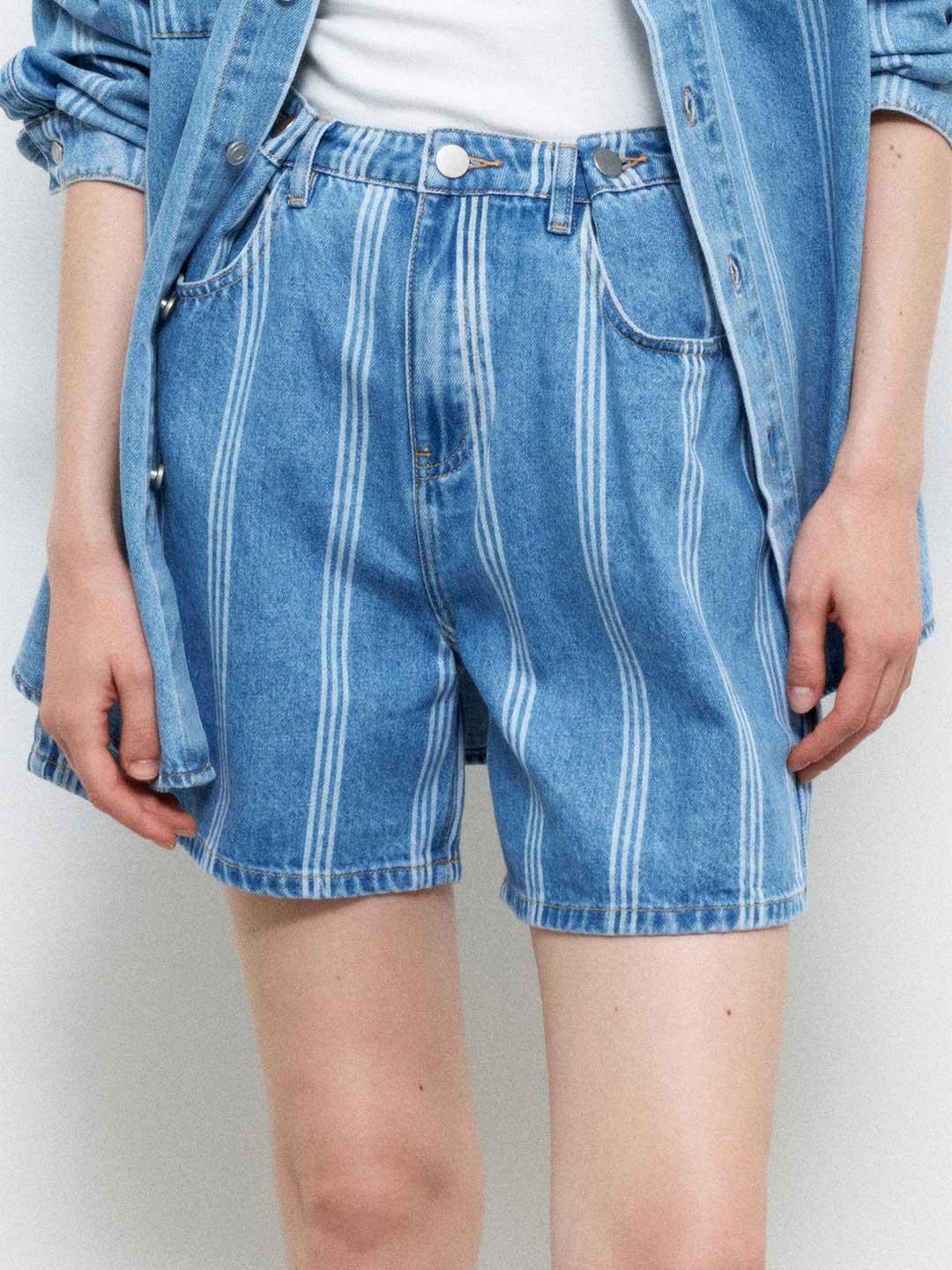 Eleh bermuda in jeans