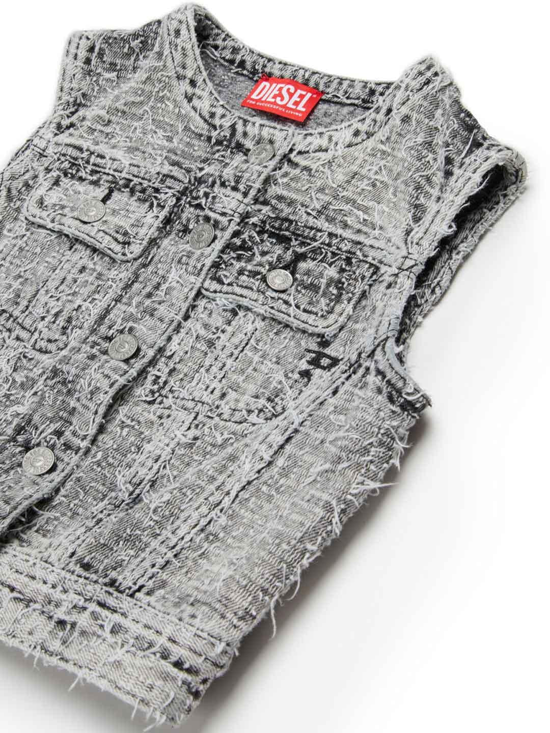 Diesel Jslimmy gilet grigio