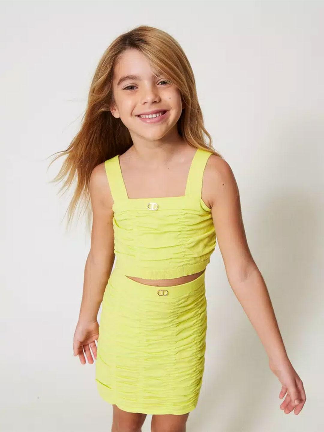 Twinset top kids giallo