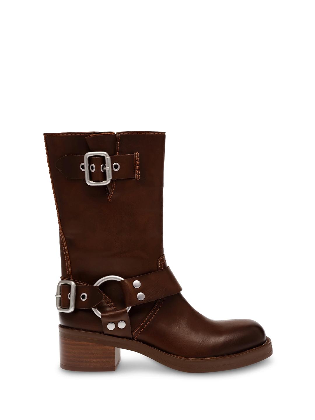 Steve Madden En-Route anfibio marrone con fibbia