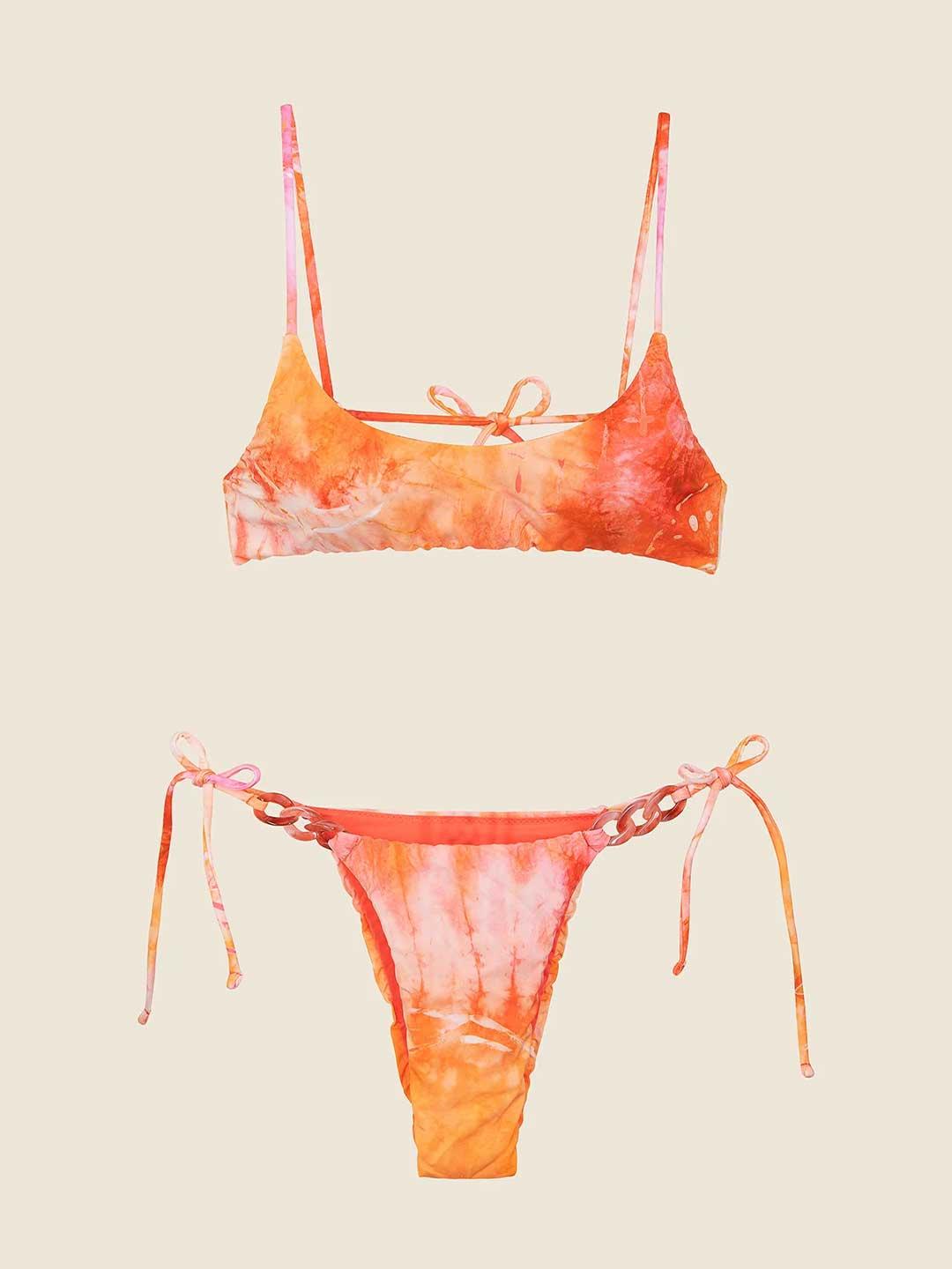 Me Fui costume a fantasia top e slip