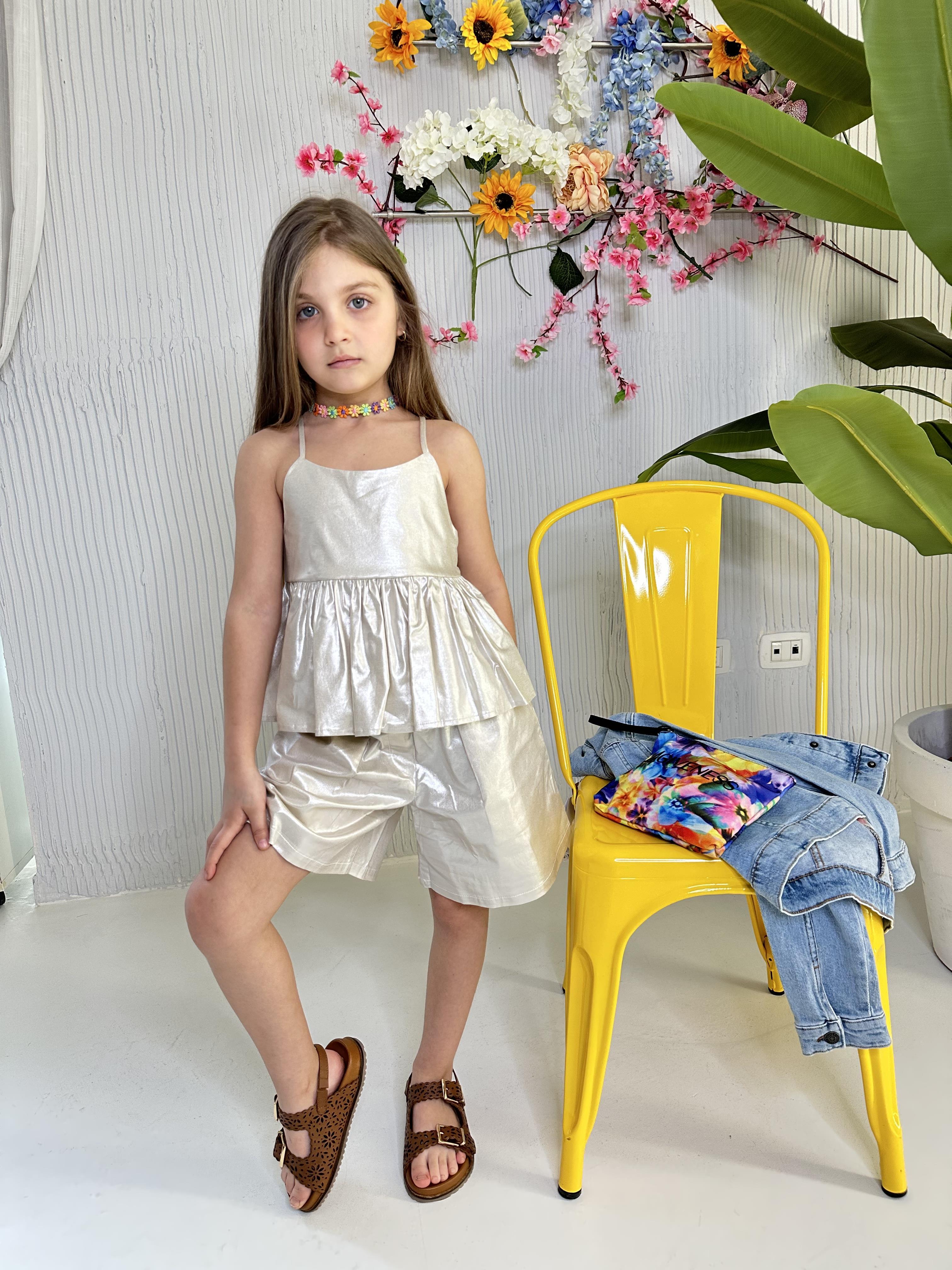 Vicolo top kids paltino lucido