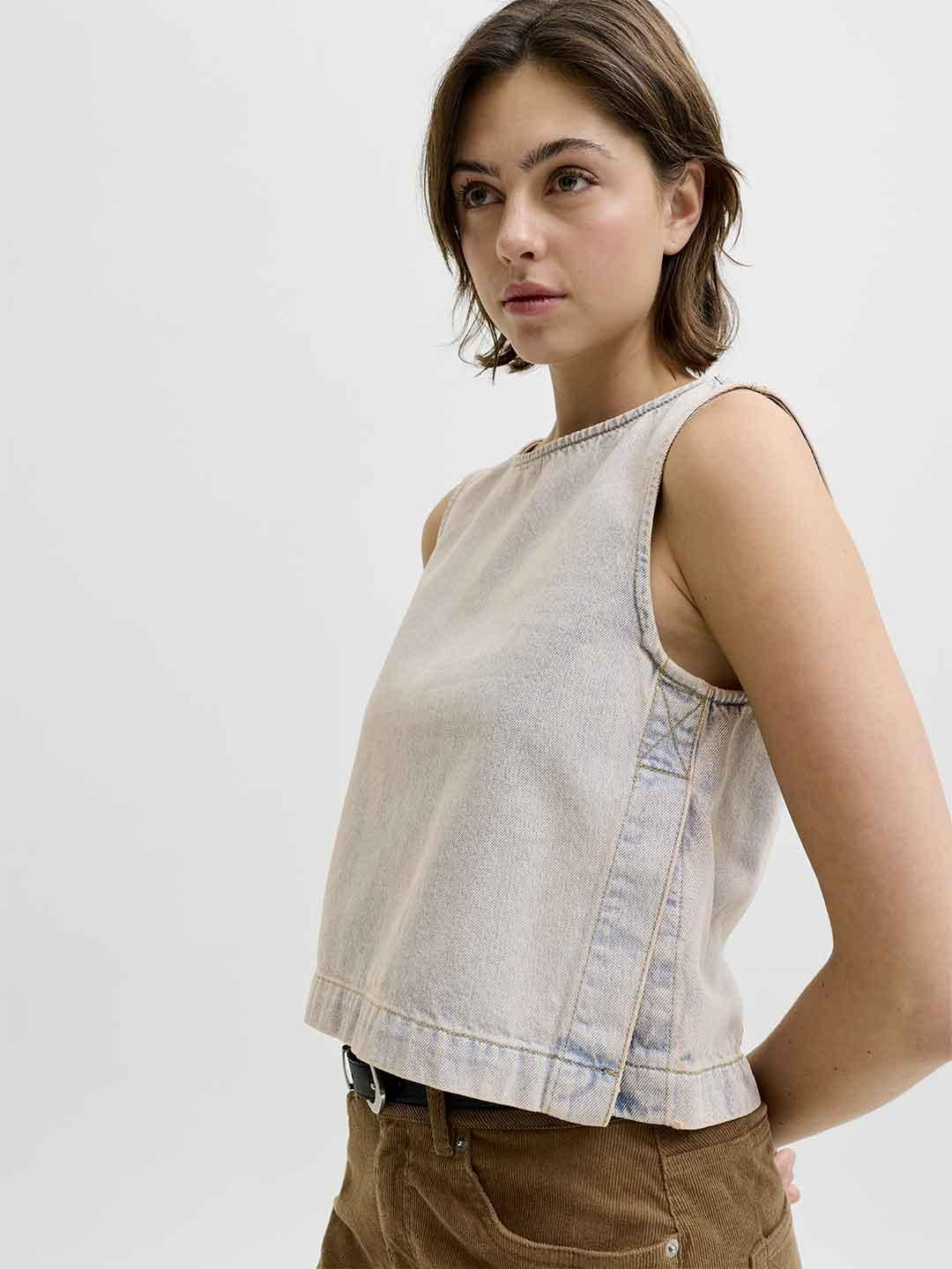 JJXX Hella top in jeans