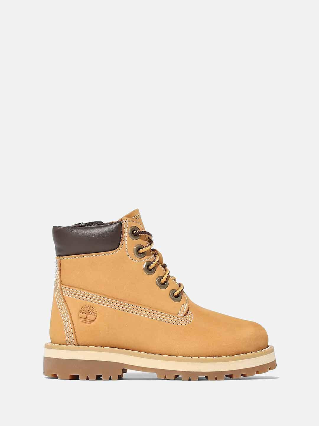 Timberland Courma anfibi kids beige con zip