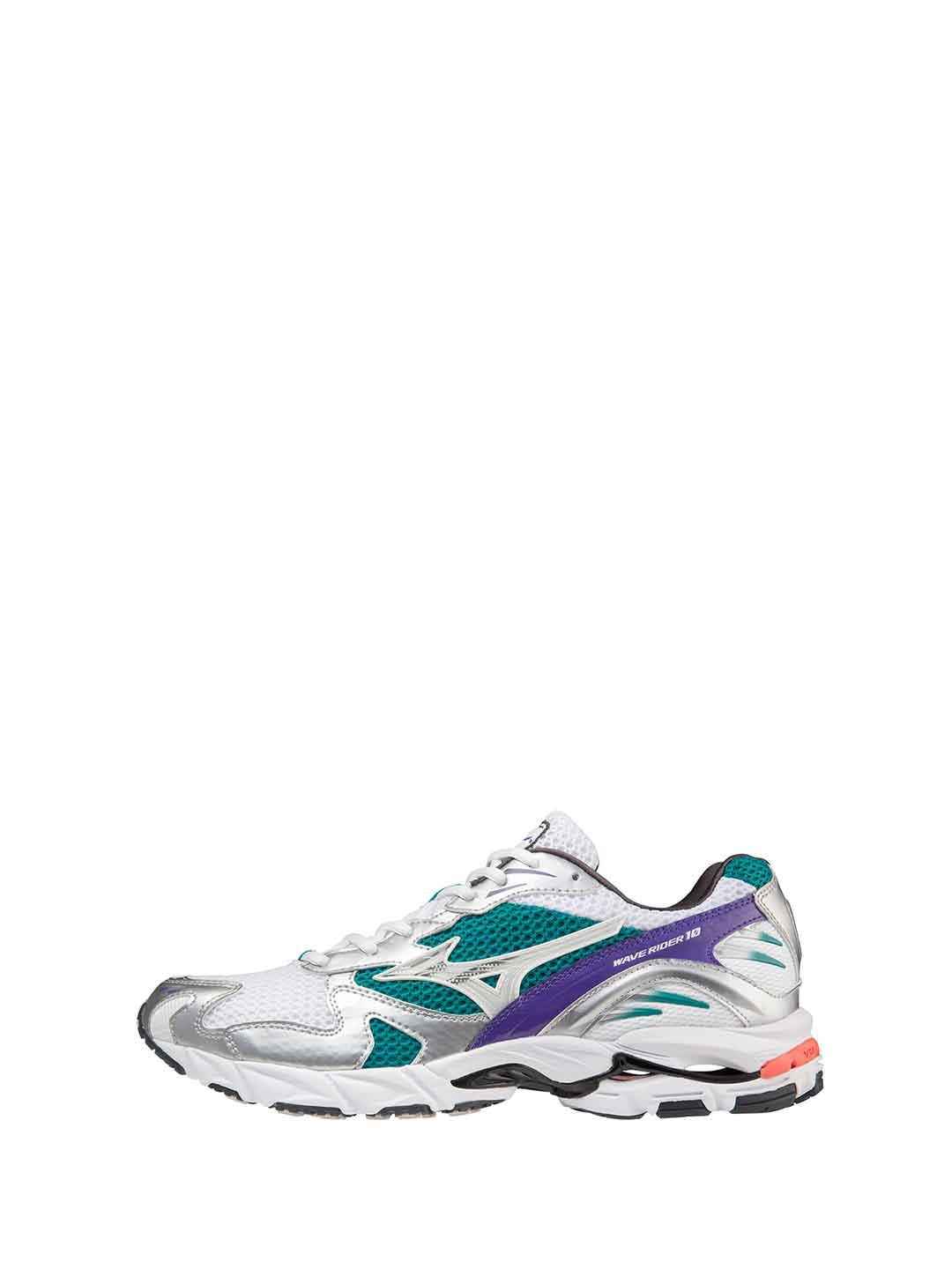Mizuno Wave Rider 10 sneakers bianco