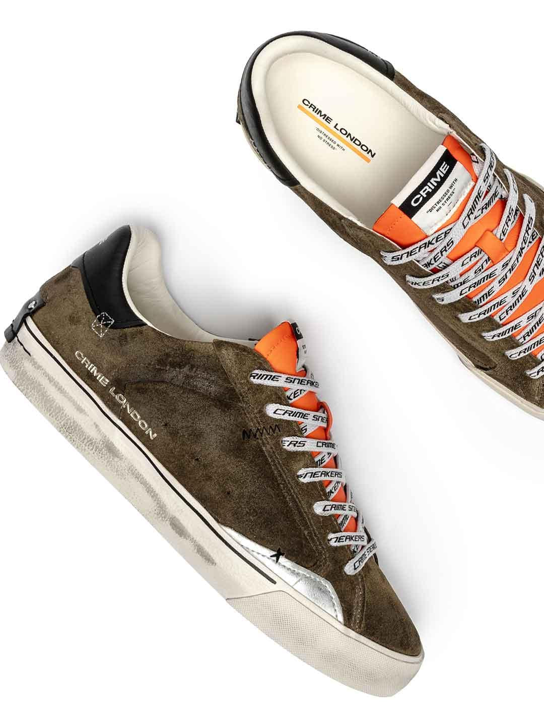 Crime Deconstructed sneakers verde