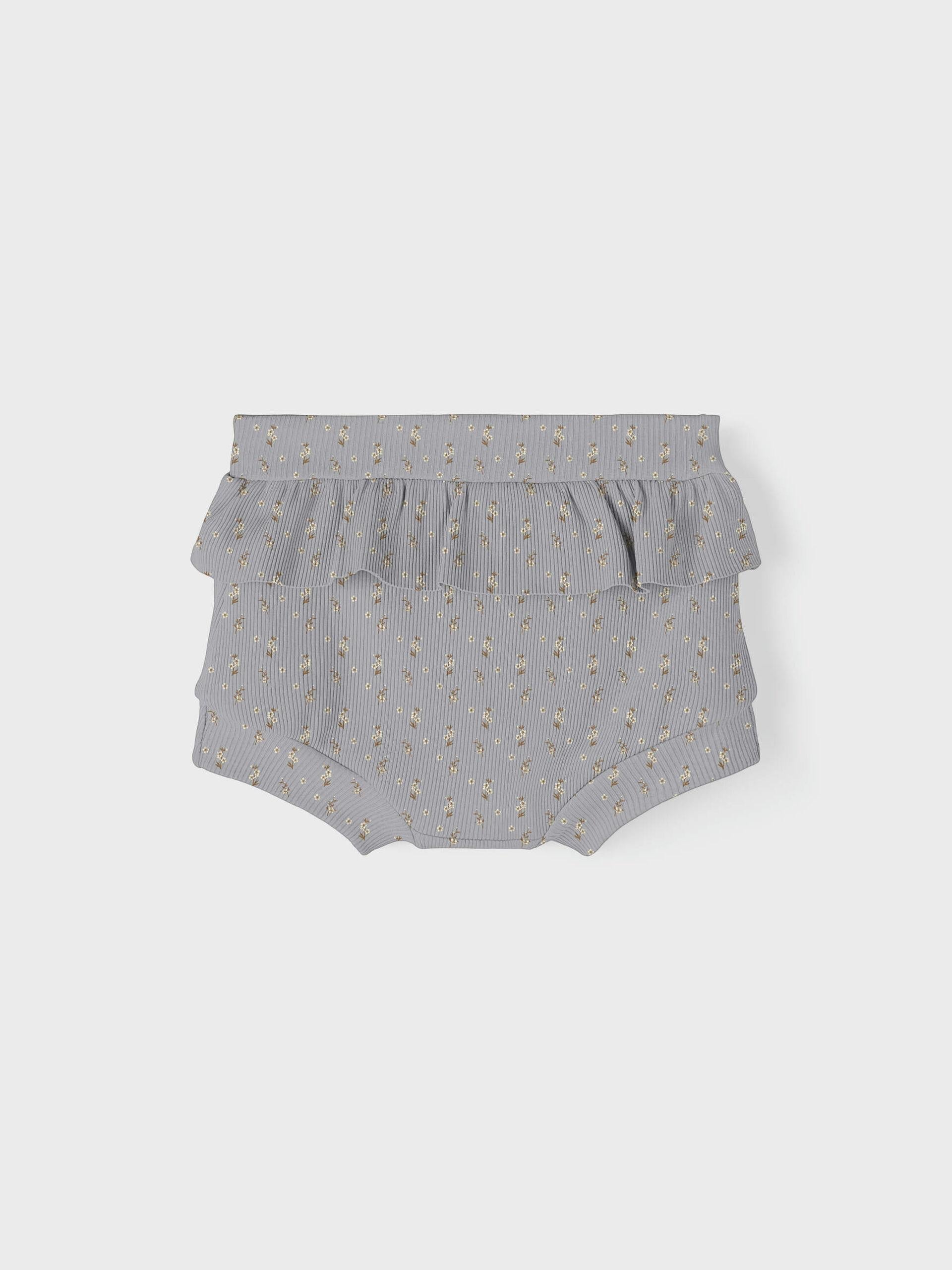 Lil'Atelier costume coulotte grigio neonati