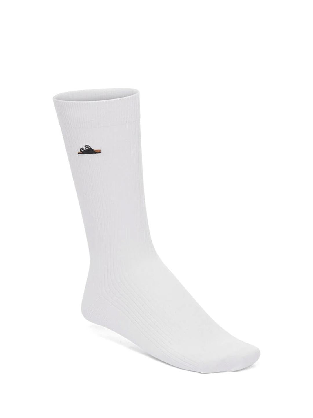 Birkenstock Cotton Ribbed calzini bianco