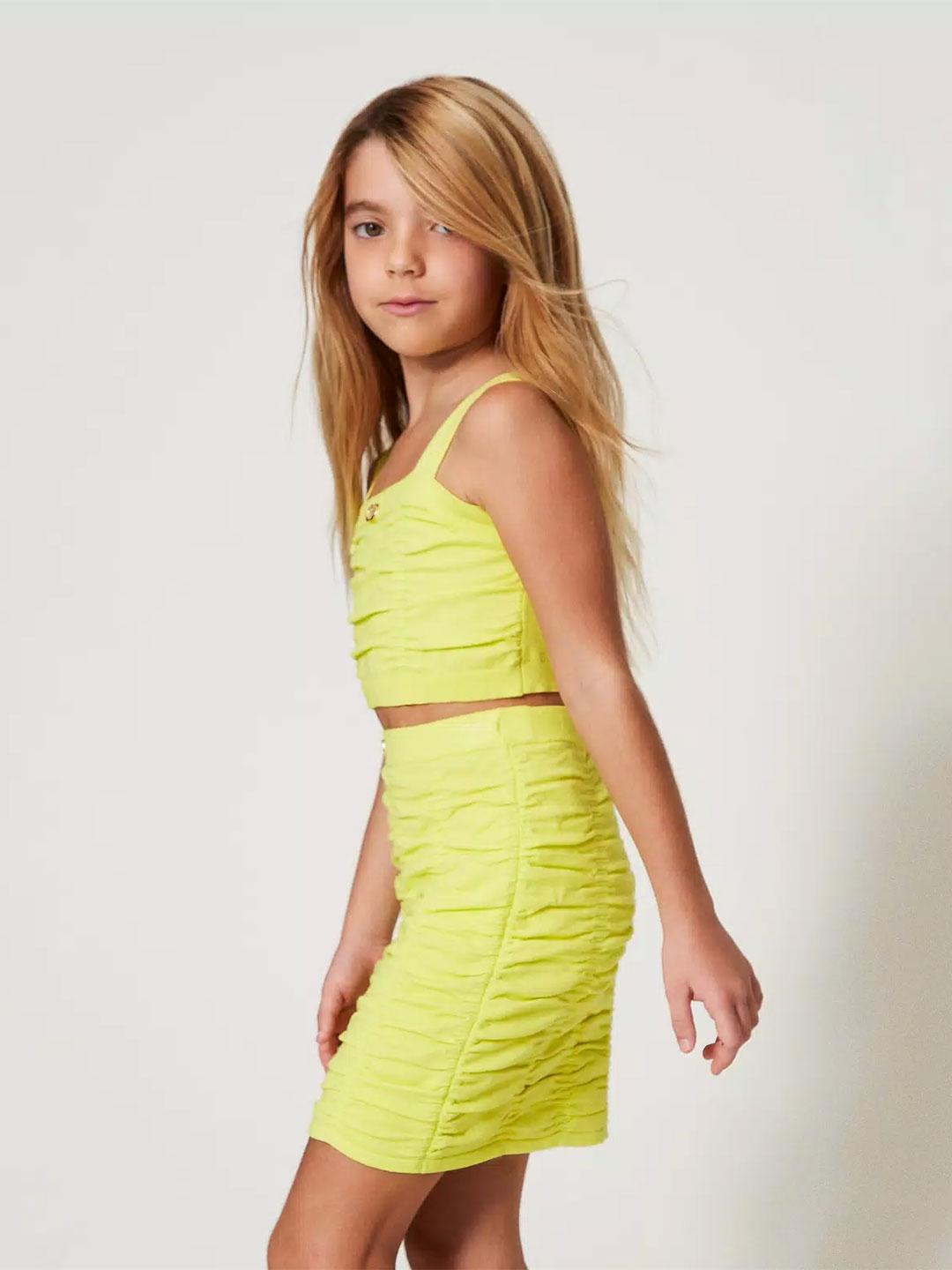Twinset top kids giallo