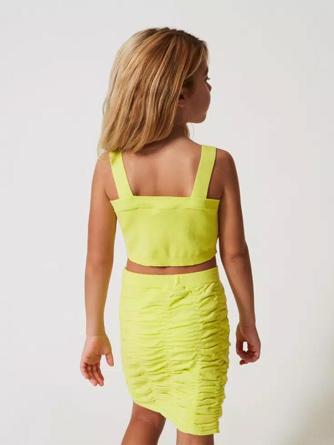 Twinset top kids giallo