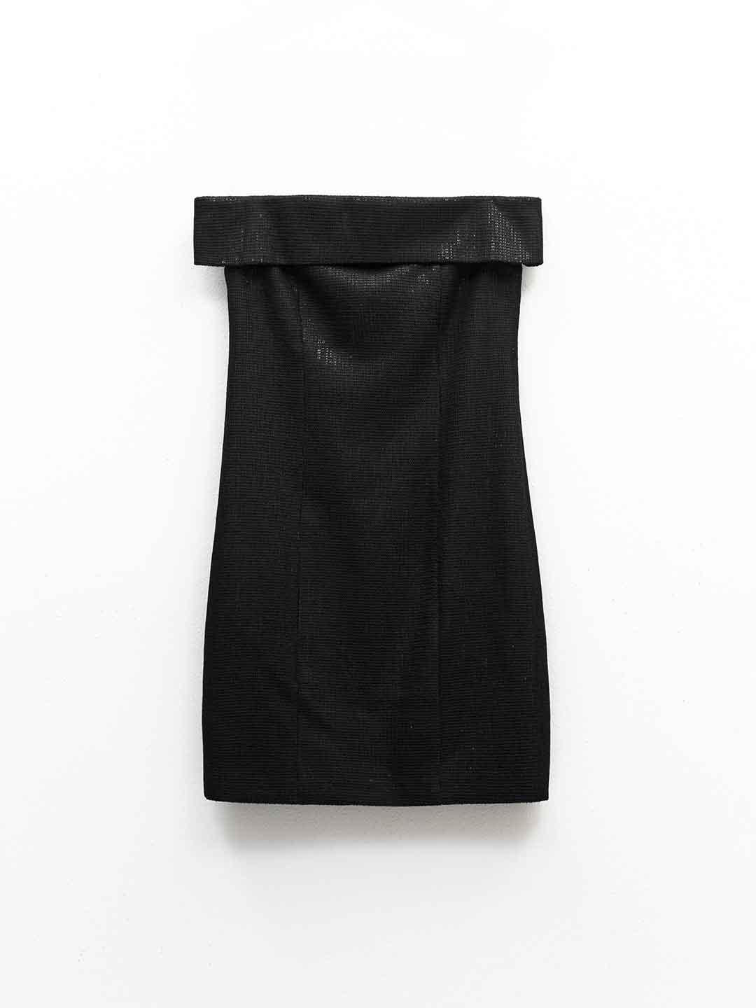 Eleh abito nero con paillettes