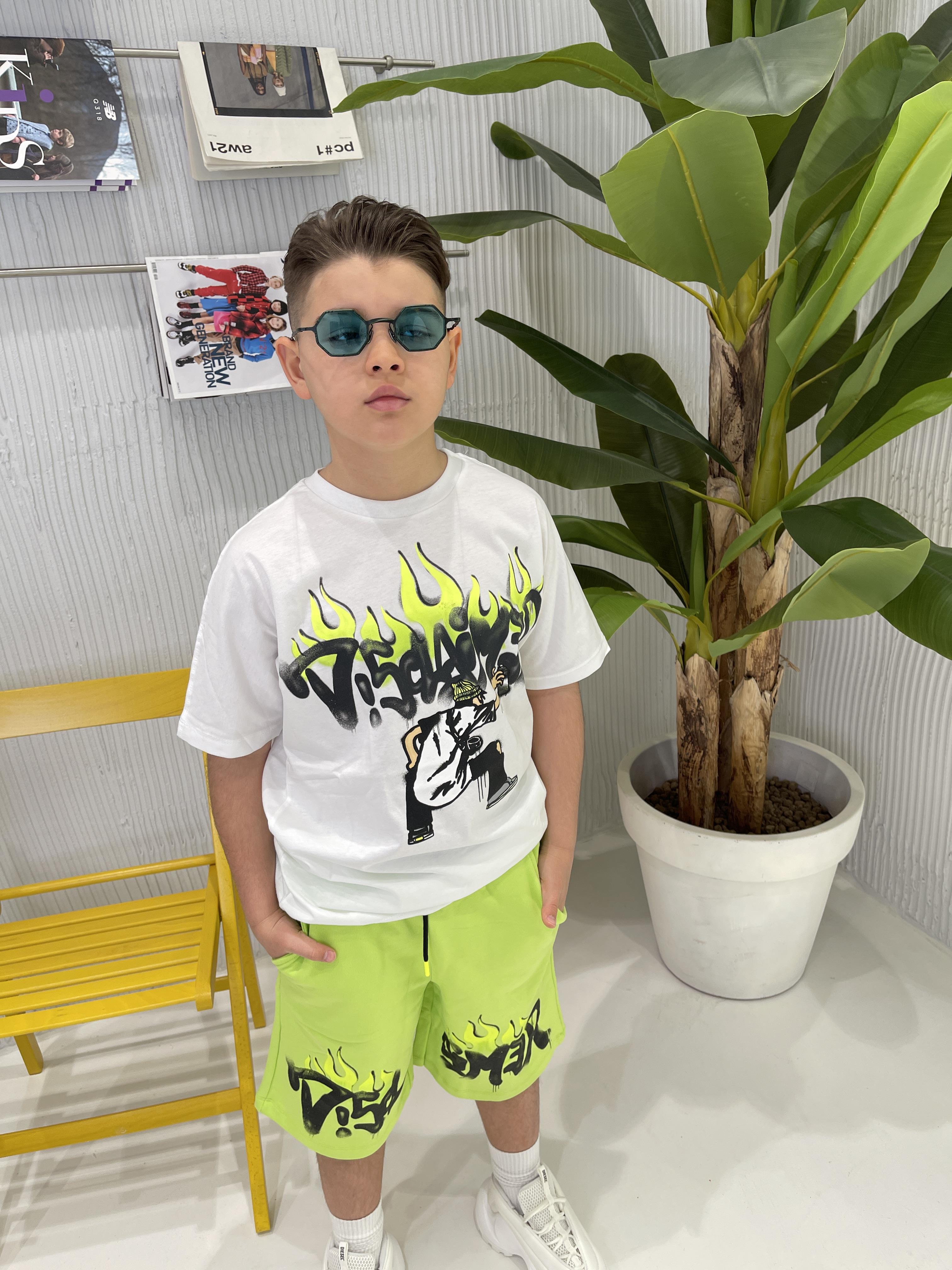 Disclaimer bermuda kids verde