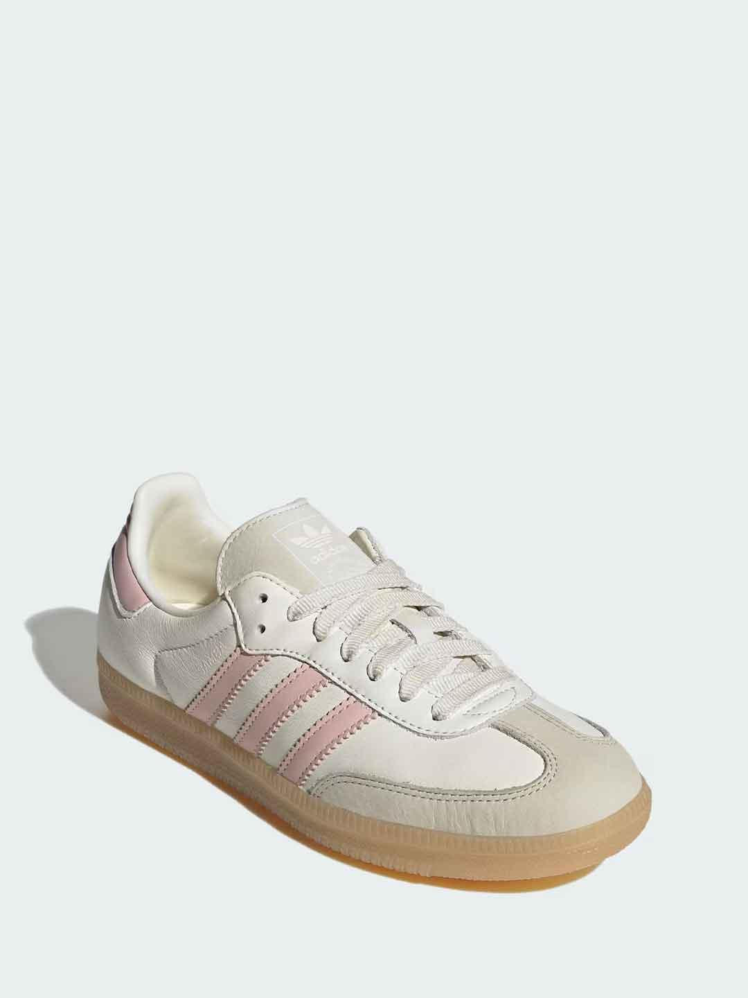 Adidas Samba OG sneakers panna e rosa