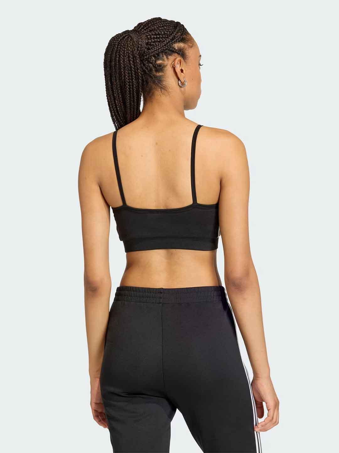 Adidas 3 Stripes top nero