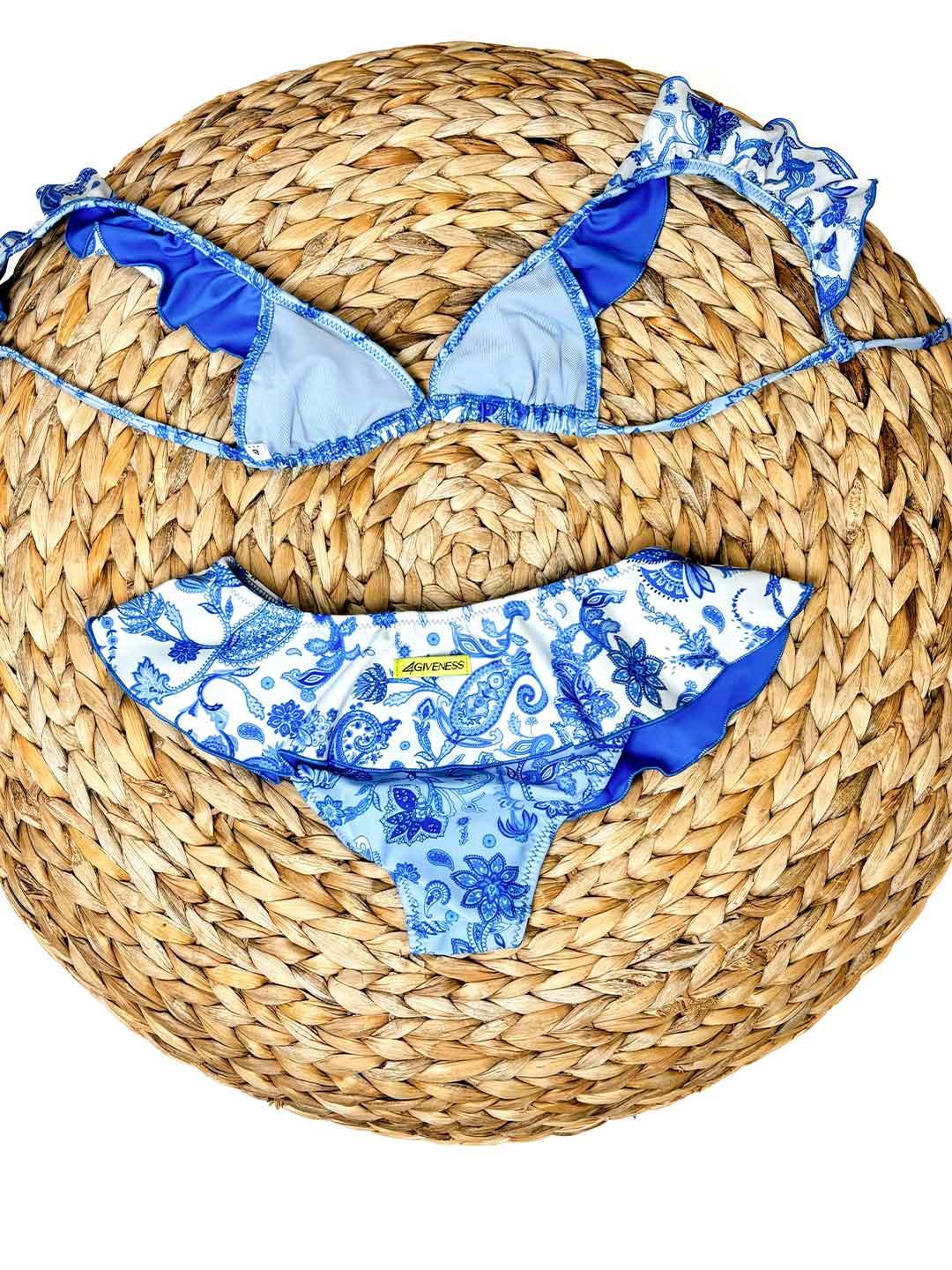 4Giveness costume kids azzurro a triangolo