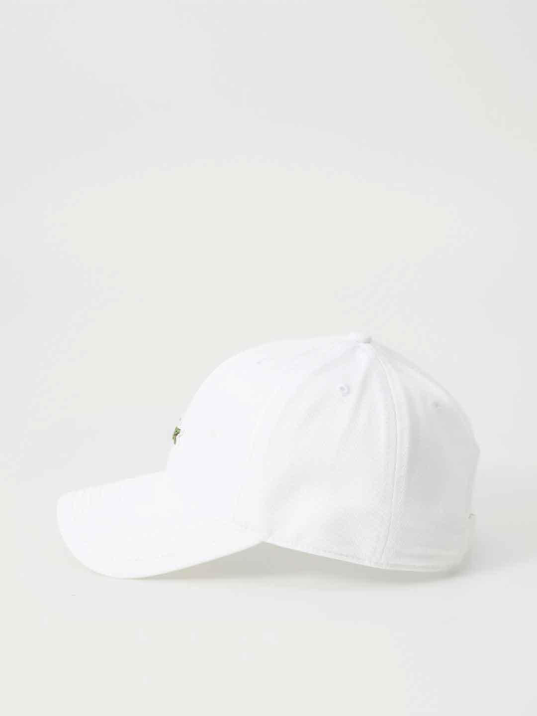Lacoste cappello kids bianco