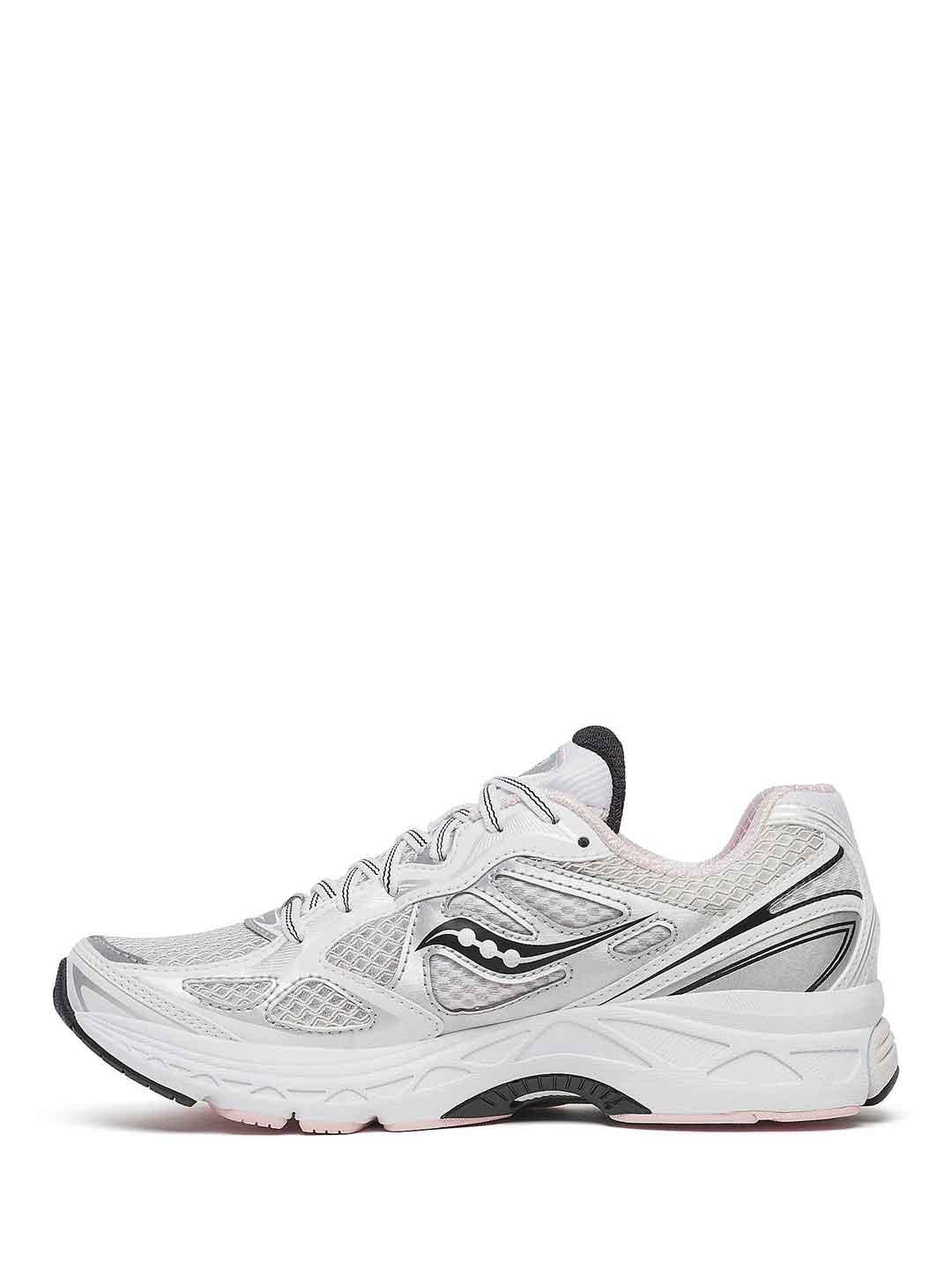 Saucony Progrid Guide 7 sneakers bianco e rosa